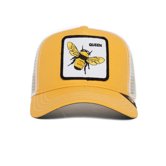 Goorin Bros Animal Farm Queen Bee Yellow Trucker Sapka