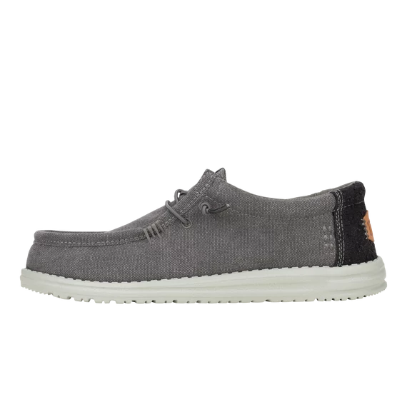 Hey Dude Wally Workwear Granite Grey/Black Cipő