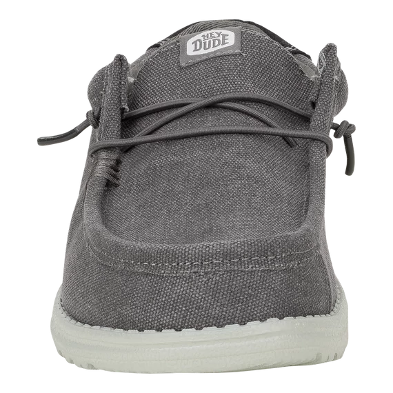Hey Dude Wally Workwear Granite Grey/Black Cipő