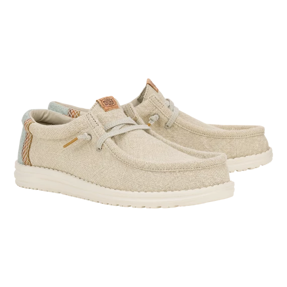 Hey Dude Wally Jute Stone Grey/Iceberg Green Cipő