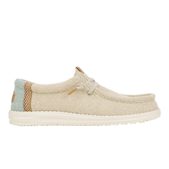 Hey Dude Wally Jute Stone Grey/Iceberg Green Cipő