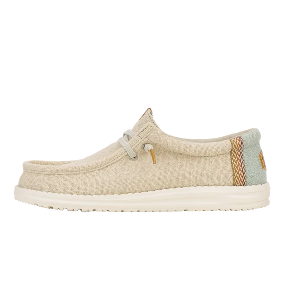 Hey Dude Wally Jute Stone Grey/Iceberg Green Cipő