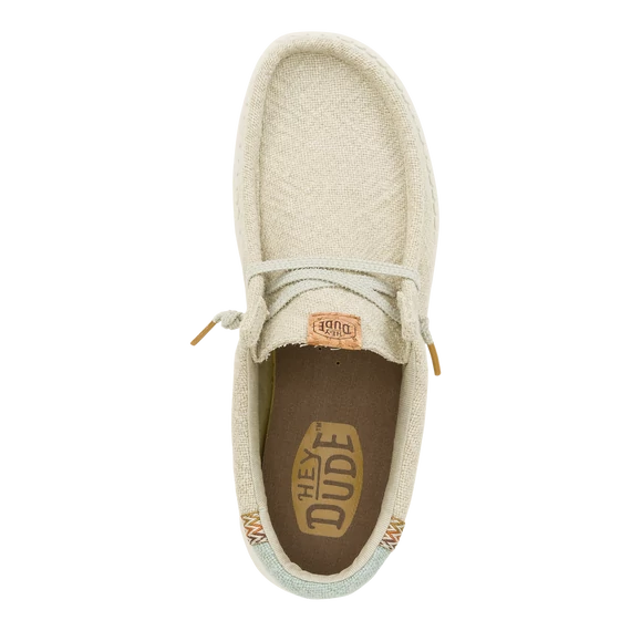 Hey Dude Wally Jute Stone Grey/Iceberg Green Cipő