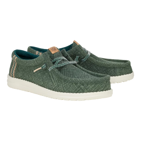 Hey Dude Wally Palm Sea Green Cipő