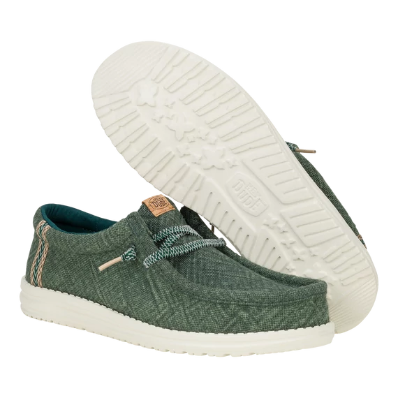 Hey Dude Wally Palm Sea Green Cipő