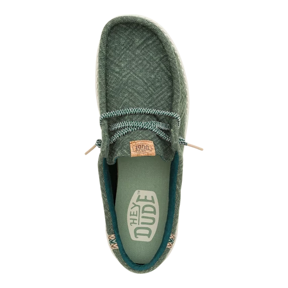 Hey Dude Wally Palm Sea Green Cipő