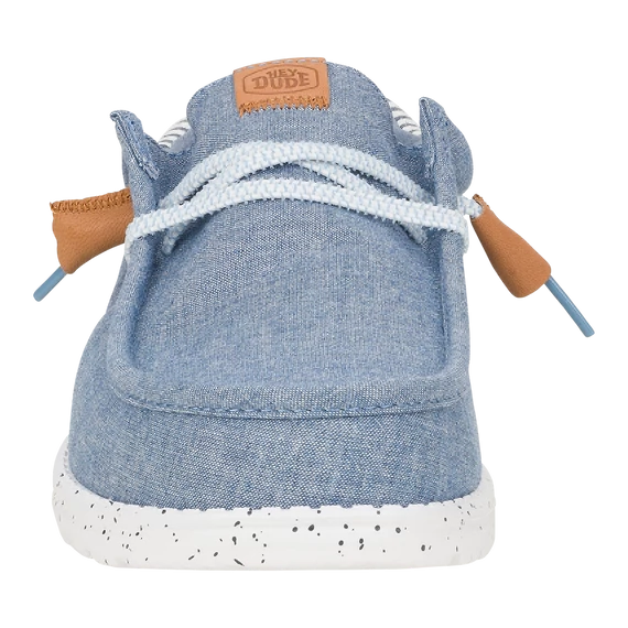 Hey Dude Wally Funk Nu Prep Faded Denim/Navy Blazer Cipő