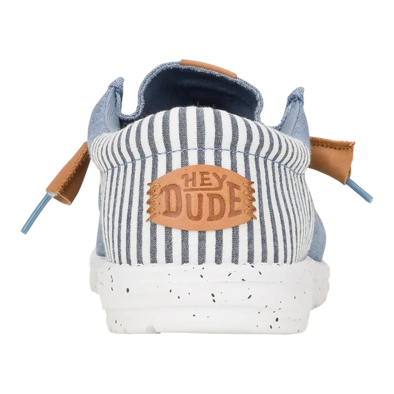 Hey Dude Wally Funk Nu Prep Faded Denim/Navy Blazer Cipő