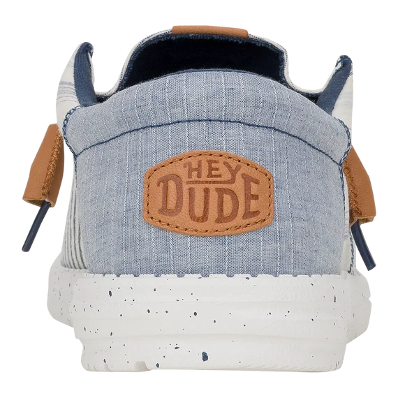 Hey Dude Wally Tri Nu Prep Sargasso Blue/White Cipő