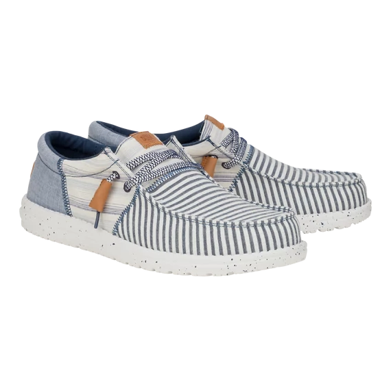 Hey Dude Wally Tri Nu Prep Sargasso Blue/White Cipő