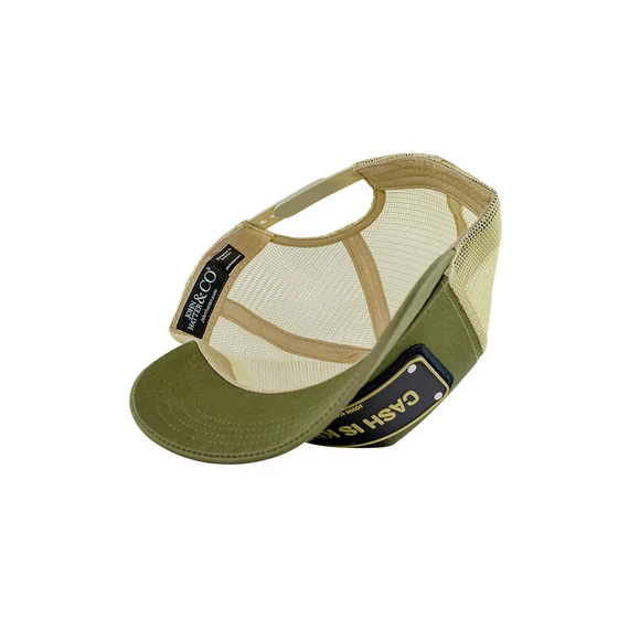 John Hatter & Co Cash Is King Rubber Edt Trucker Cap