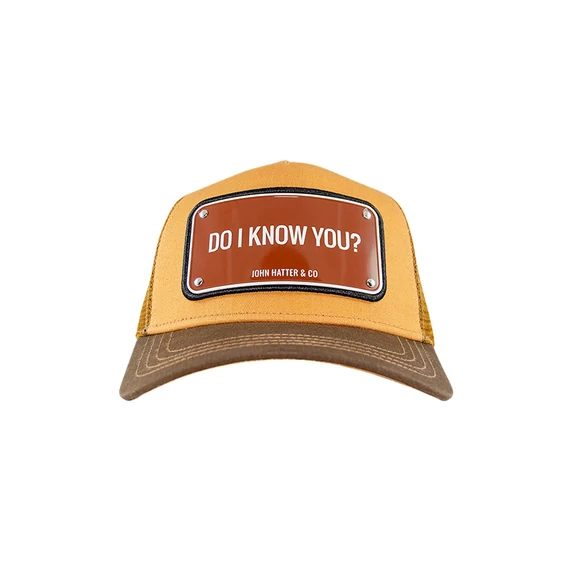 John Hatter & Co Do I Know You Aluminium Trucker Cap