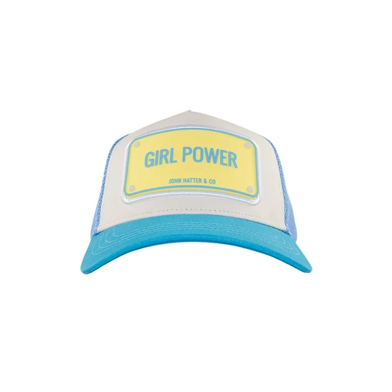 John Hatter & Co Girl Power Rubber Edt Trucker Cap