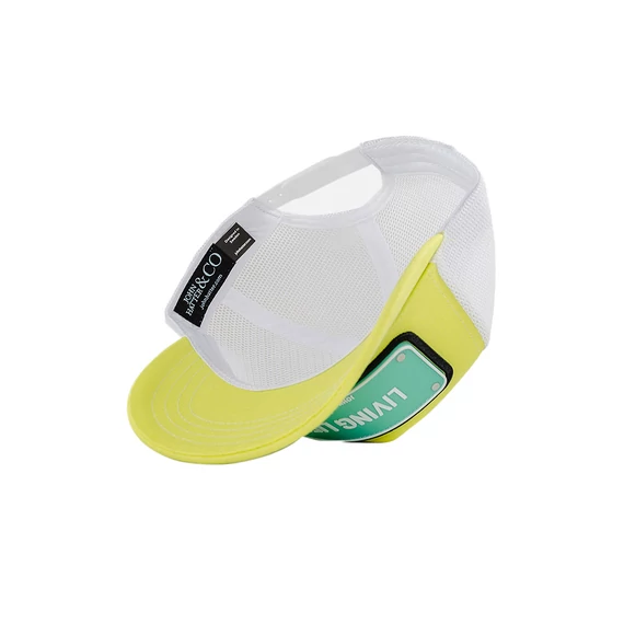 John Hatter & Co Living Life Rubber Edt Trucker Cap