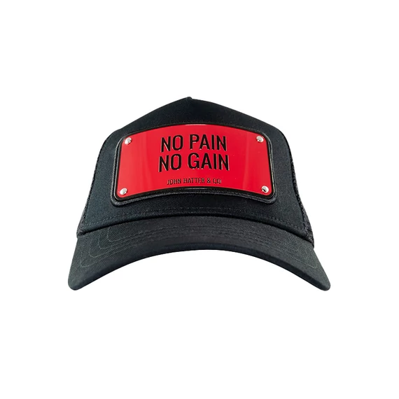 John Hatter & Co No Pain No Gain Aluminium Trucker Cap