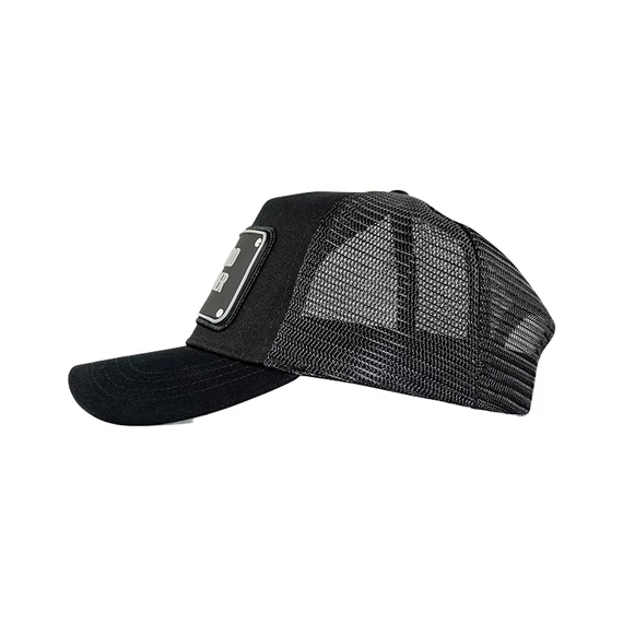 John Hatter & Co Work Hard Play Harder Rubber Edt Trucker Cap
